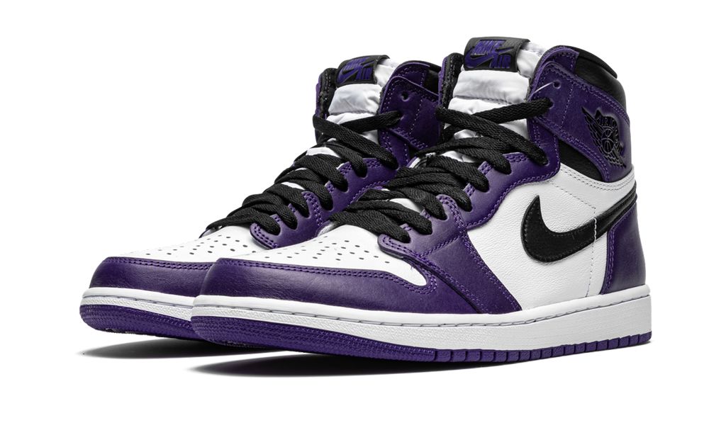 Jordan 1 Retro High Court Lila Weiß