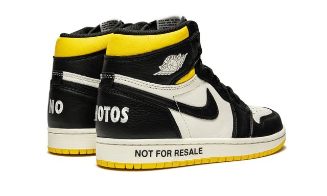 Jordan 1 Retro High "Nicht zum Weiterverkauf" Varsity Maize