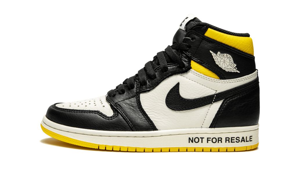 Jordan 1 Retro High "Nicht zum Weiterverkauf" Varsity Maize