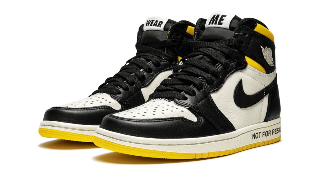 Jordan 1 Retro High "Nicht zum Weiterverkauf" Varsity Maize