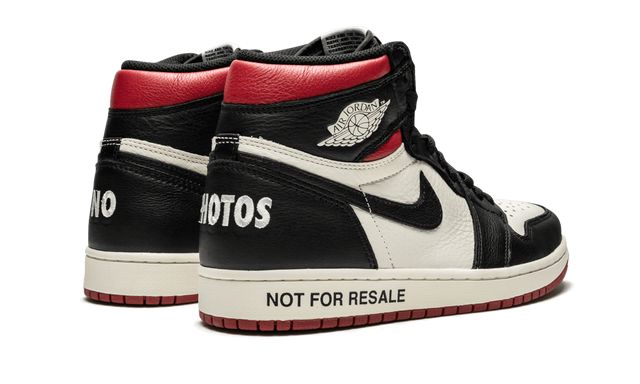 Jordan 1 Retro High „Nicht zum Weiterverkauf“ Varsity Red