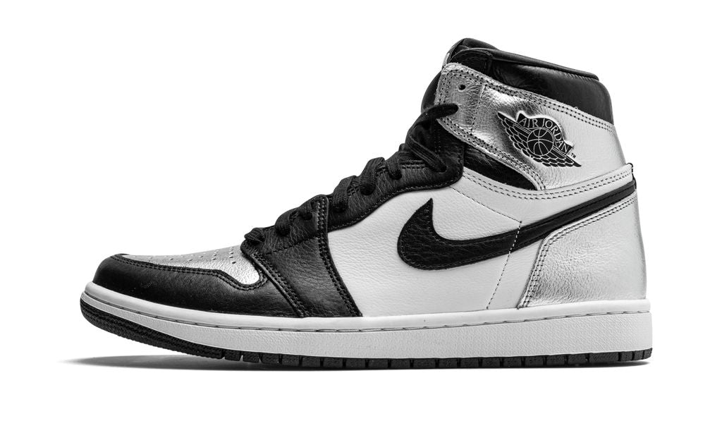 Jordan 1 Retro High Silberzehe
