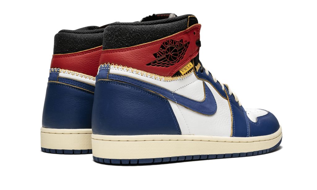 Jordan 1 Retro High Union Los Angeles Blaue Zehenpartie