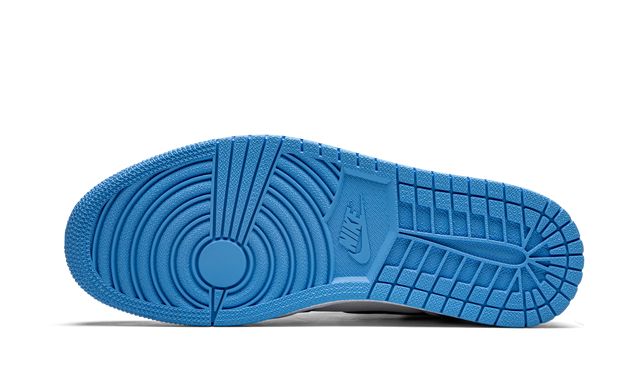 Jordan 1 Retro High Blanco Azul Universitario Negro