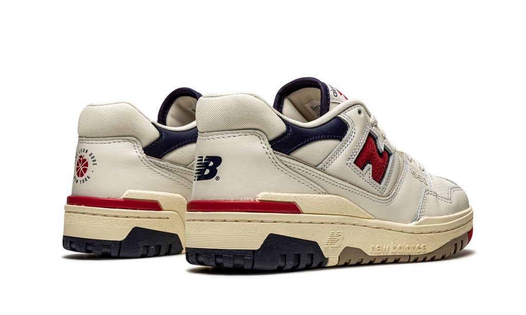 New Balance 550 Aime Leon Dore Weiß Marine Rot