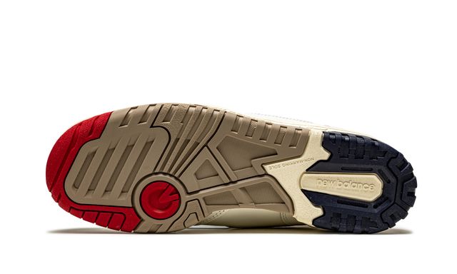 New Balance 550 Aime Leon Dore Weiß Marine Rot