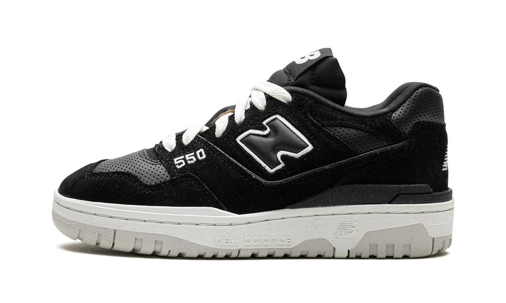 New Balance 550 Schwarzes Wildleder