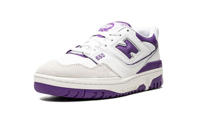 New Balance 550 Lila Weiß