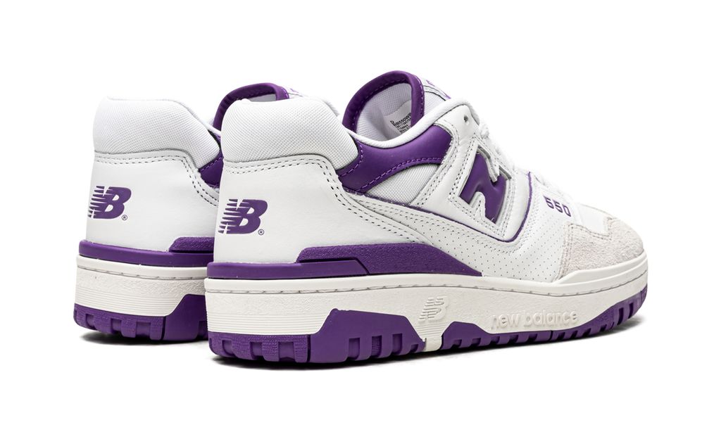 New Balance 550 Lila Weiß