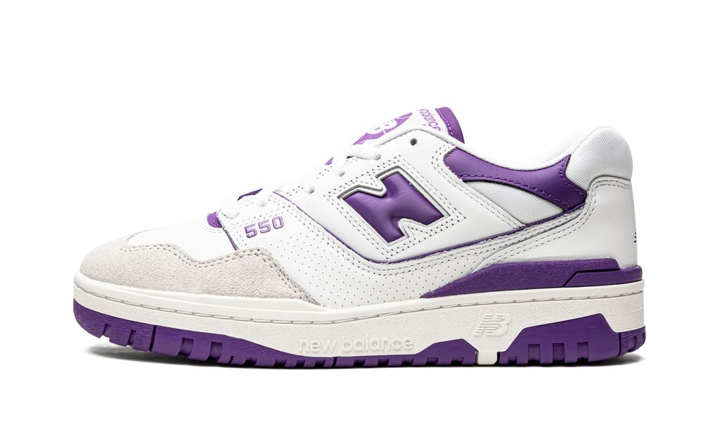 New Balance 550 Lila Weiß