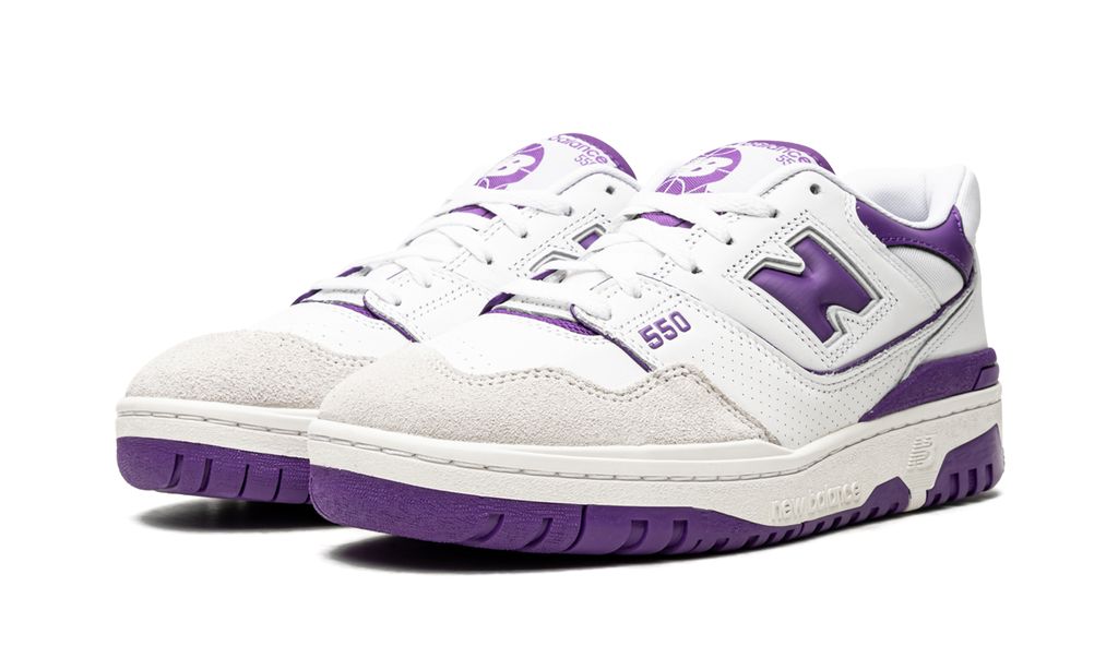 New Balance 550 Lila Weiß