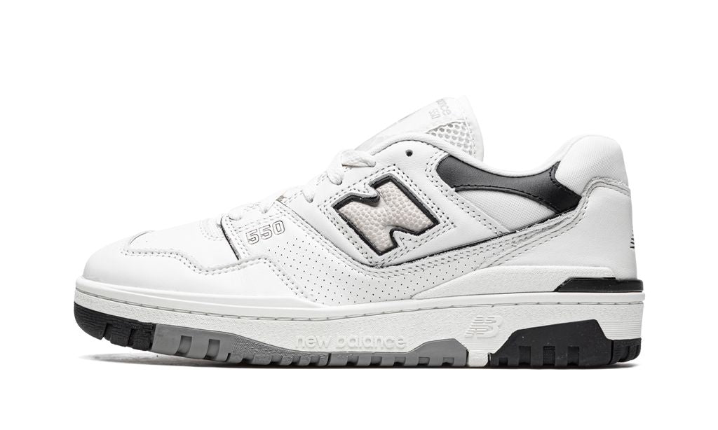 New Balance 550 Weiß Schwarz Regenwolke