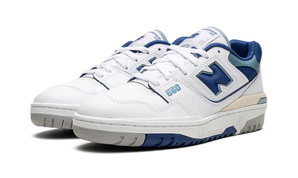 New Balance 550 Weiß Blau Groove