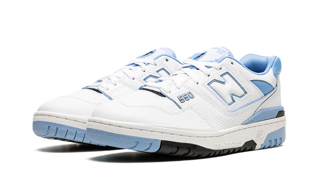 New Balance 550 Weiß Carolina Blau