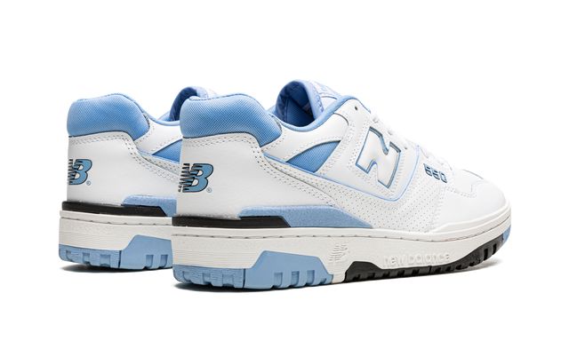 New Balance 550 Weiß Carolina Blau