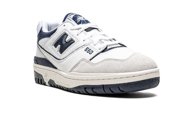 New Balance 550 Blanco Azul Marino