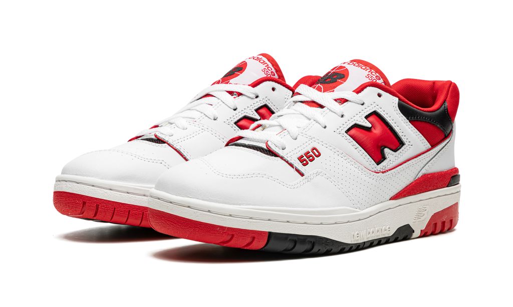 New Balance 550 WEISS ROT