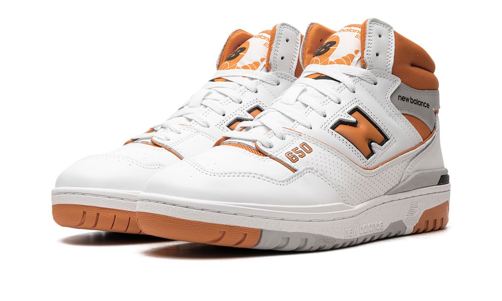 New Balance 650 Weiß/Canyon