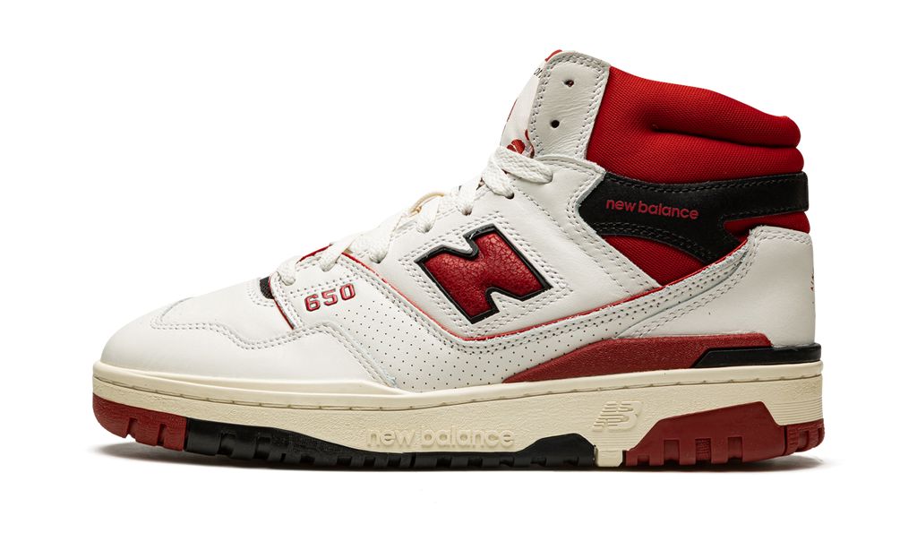 New Balance 650R Aimé Leon Dore - Blanco / Rojo