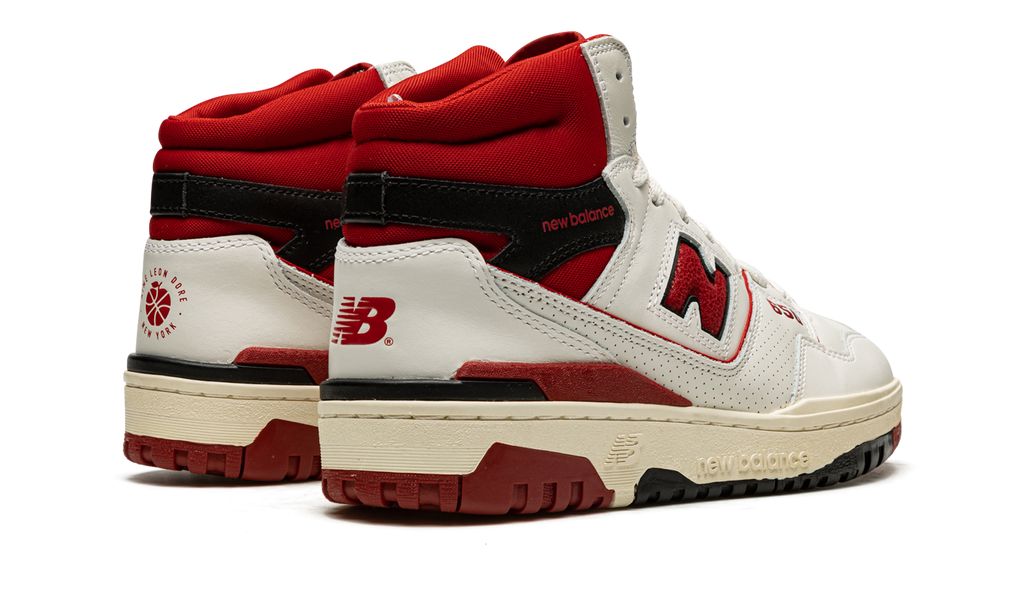 New Balance 650R Aimé Leon Dore - Blanco / Rojo