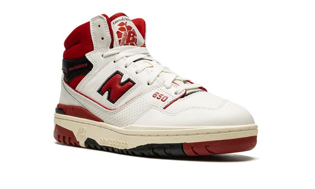 New Balance 650R Aimé Leon Dore - Blanco / Rojo