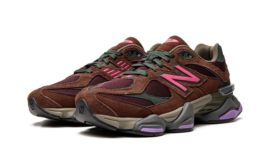 New Balance 9060 Burgunderrosa