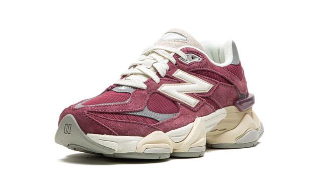 New Balance 9060 Verwaschenes Burgunderrot