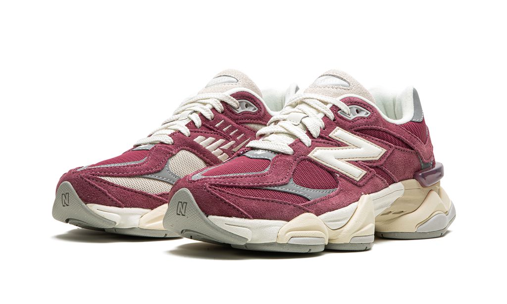 New Balance 9060 Verwaschenes Burgunderrot
