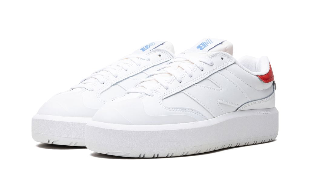 New Balance CT302 Weiß / Echtrot