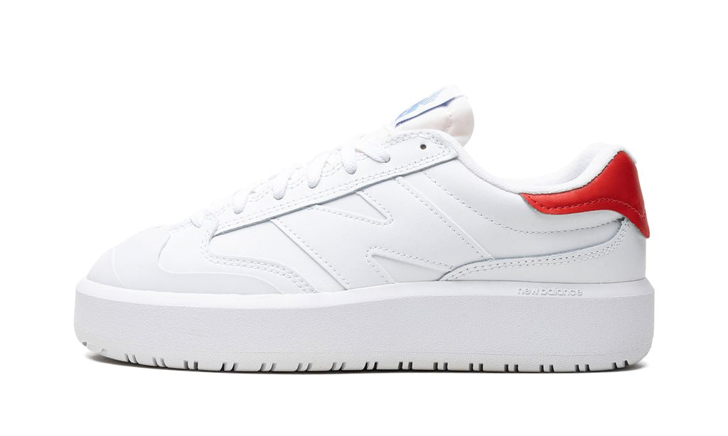 New Balance CT302 Weiß / Echtrot