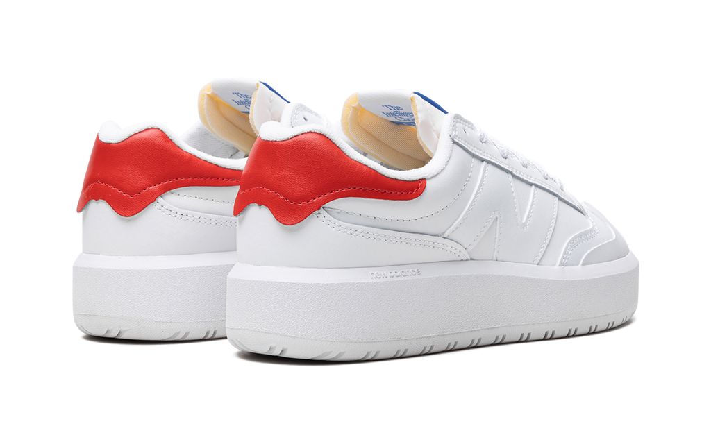 New Balance CT302 Weiß / Echtrot
