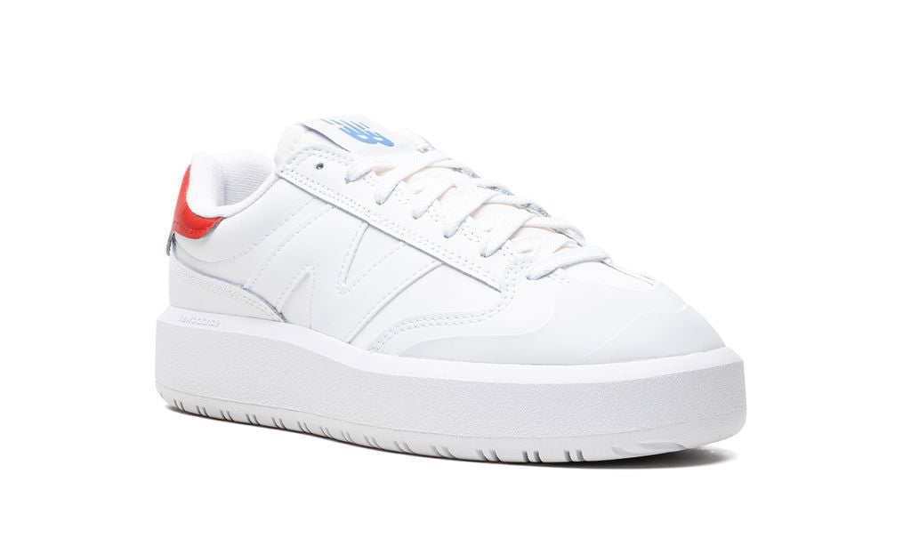 New Balance CT302 Weiß / Echtrot