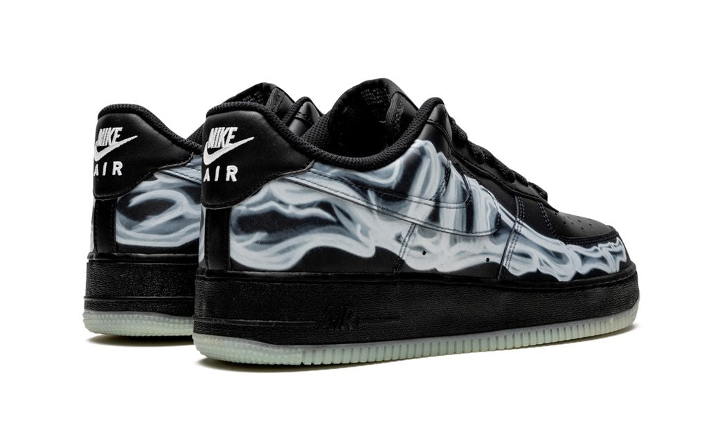 Nike Air Force 1 Esqueleto Negro