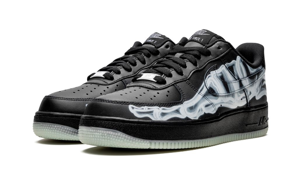 Nike Air Force 1 Esqueleto Negro