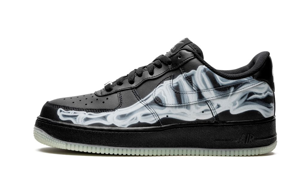 Nike Air Force 1 Esqueleto Negro