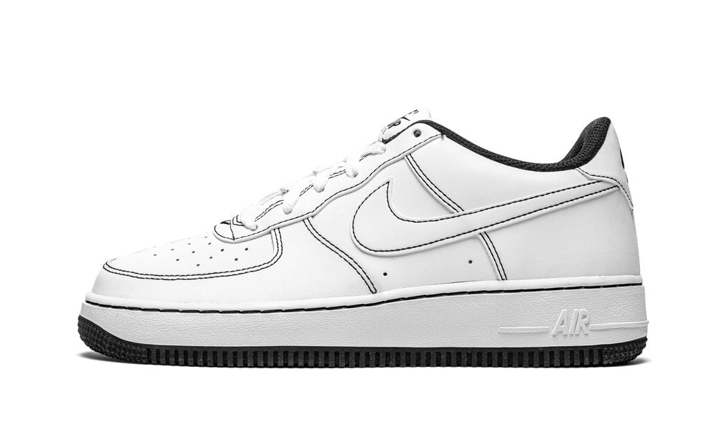 Nike Air Force 1 Low Contrast Stitch Blanco Negro