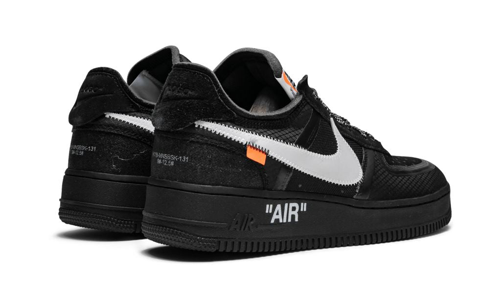 Nike Air Force 1 Low Off White Schwarz Weiß