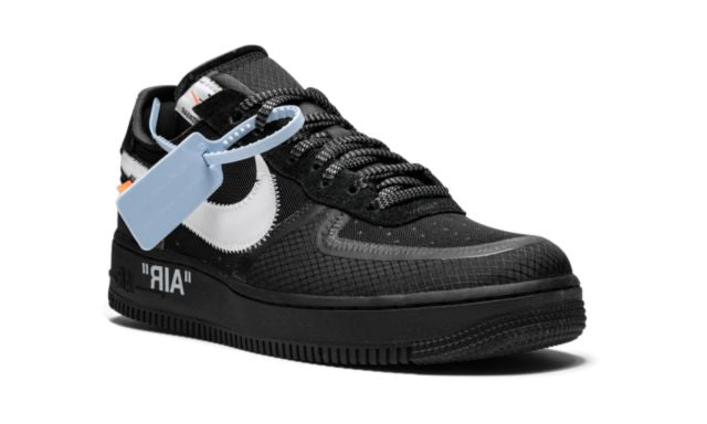 Nike Air Force 1 Low Off White Schwarz Weiß