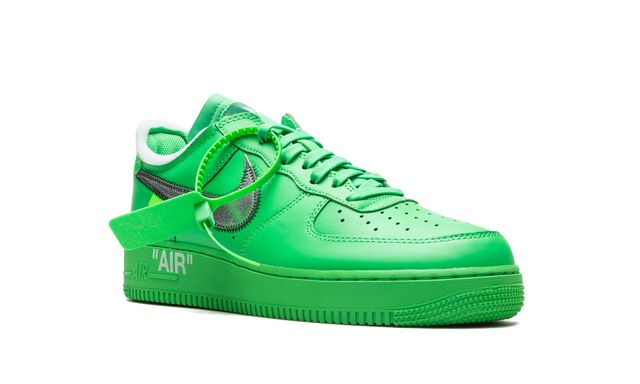 Nike Air Force 1 Low Off-White Hellgrün Spark