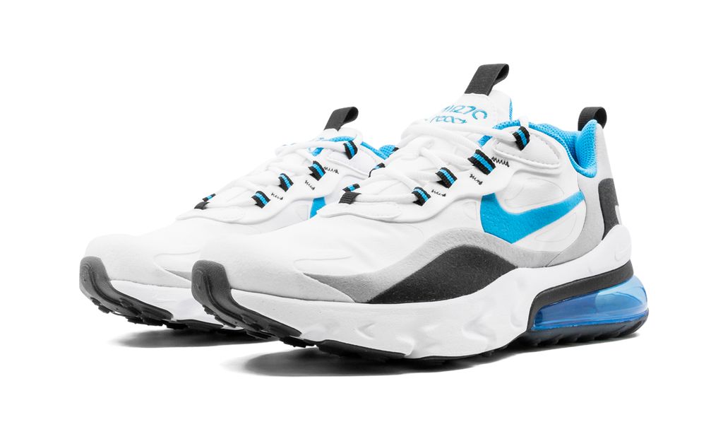 Nike Air Max 270 React Weiß Himmelblau