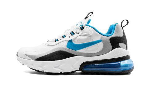 Nike Air Max 270 React Weiß Himmelblau