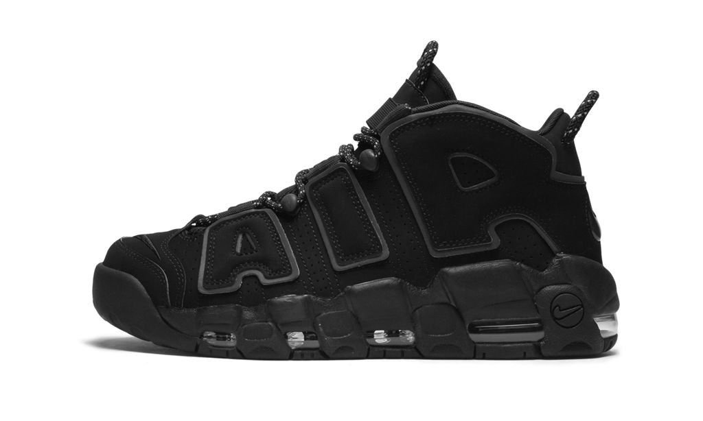 Nike Air More Uptempo Schwarz Reflektierend