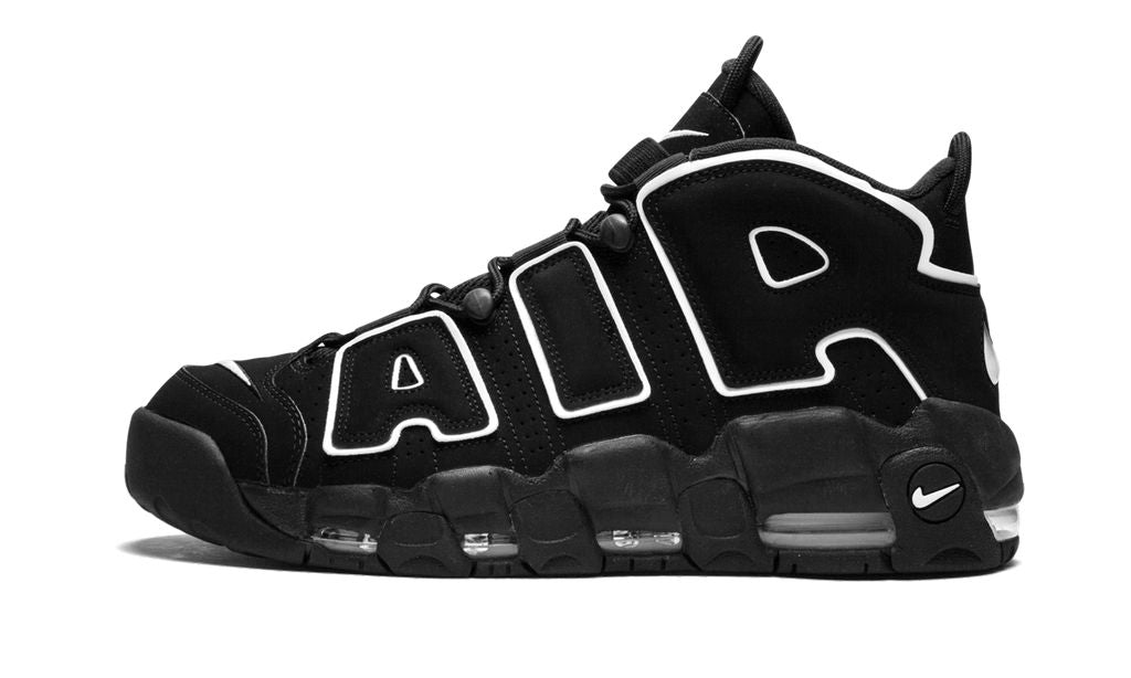 Nike Air More Uptempo Schwarz Weiß