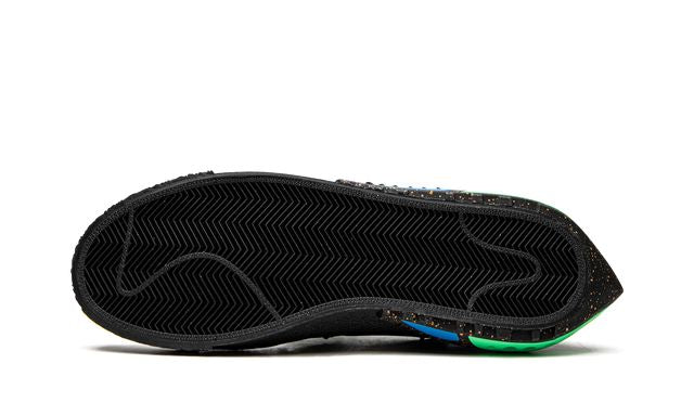 Nike Blazer Low Off-White Schwarz Electro Grün