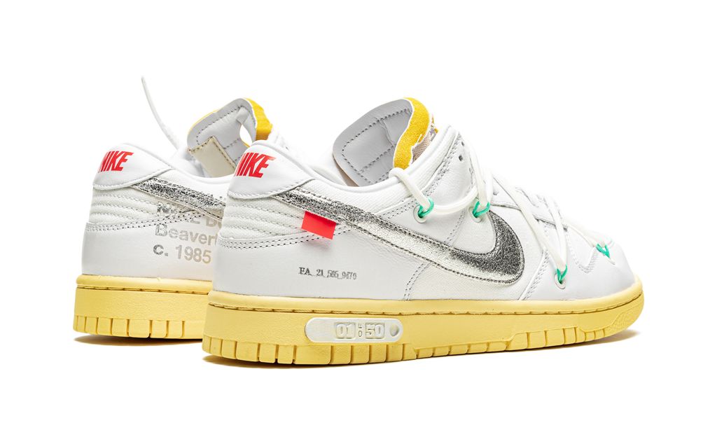 Nike Dunk Low Off White Lote 01:50