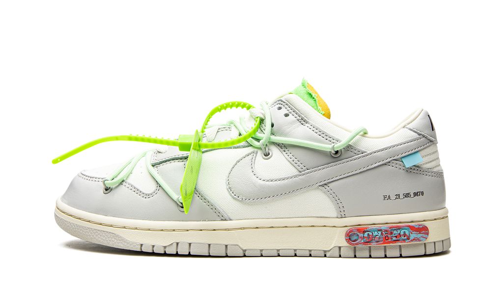 Nike Dunk Low Off White Lote 07:50