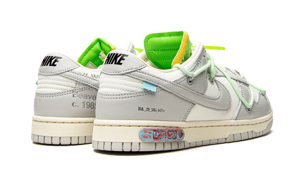 Nike Dunk Low Off White Lote 07:50