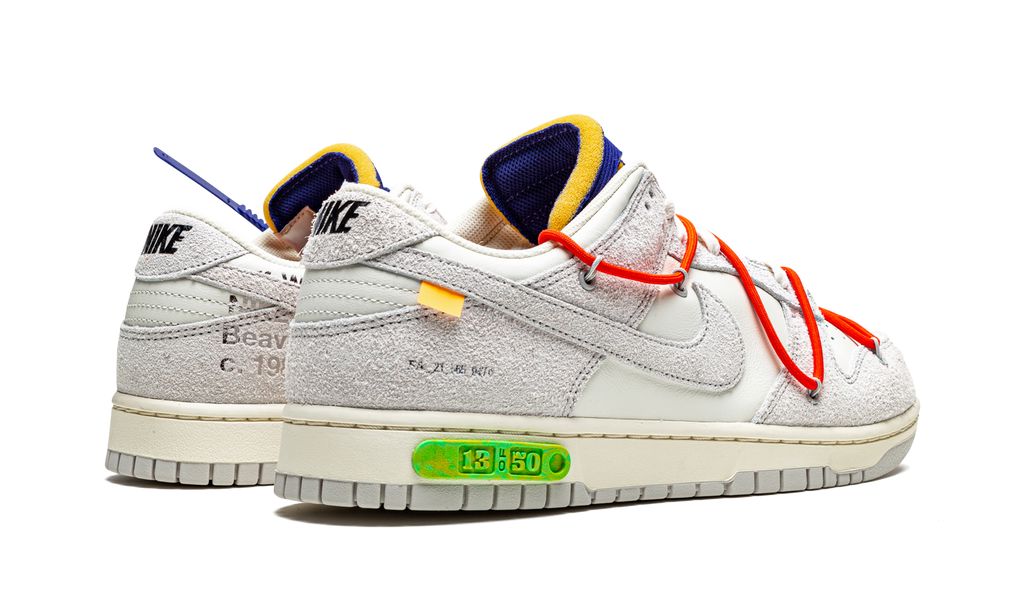 Nike Dunk Low Off-White Lot 13:50