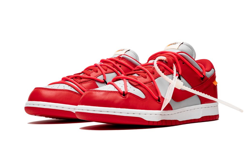Nike Dunk Low Off White University Red