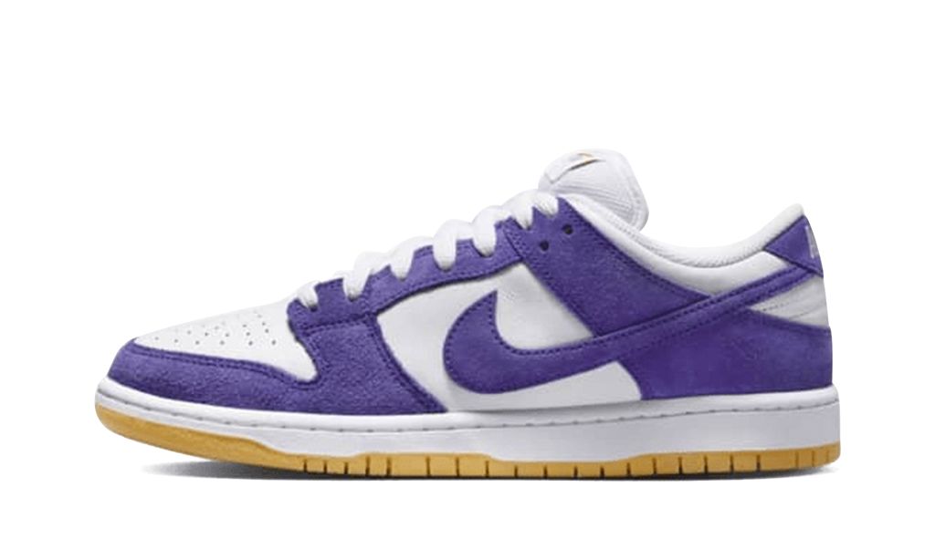 Nike SB Dunk Low Pro ISO Naranja Etiqueta Púrpura Cancha